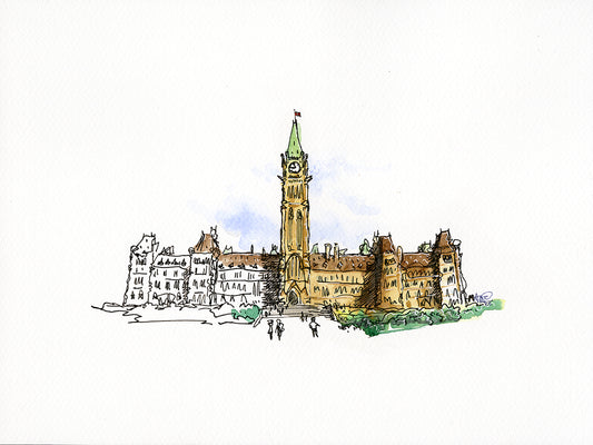 Parliament Centre Block - Limited Edition Print
